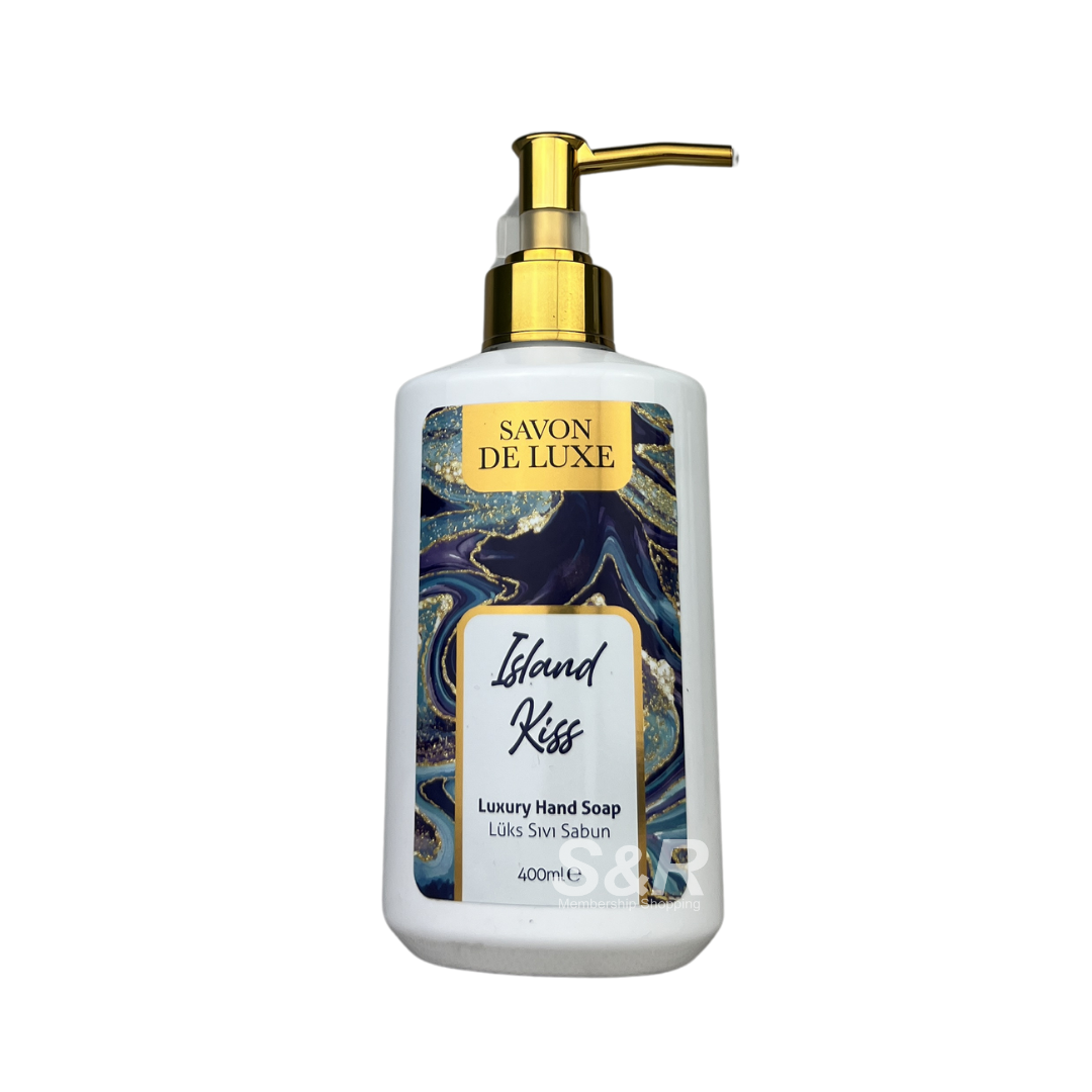 Savon De Luxe Island Kiss Luxury Hand Soap 400mL Savon De Luxe Island Kiss Luxury Hand Soap 400mL